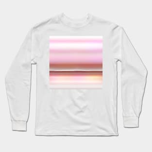 Retro 90s gradient ombre design Long Sleeve T-Shirt